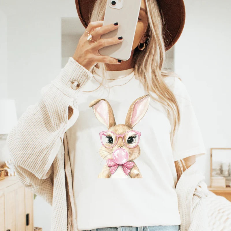 PINK BOW BUNNY