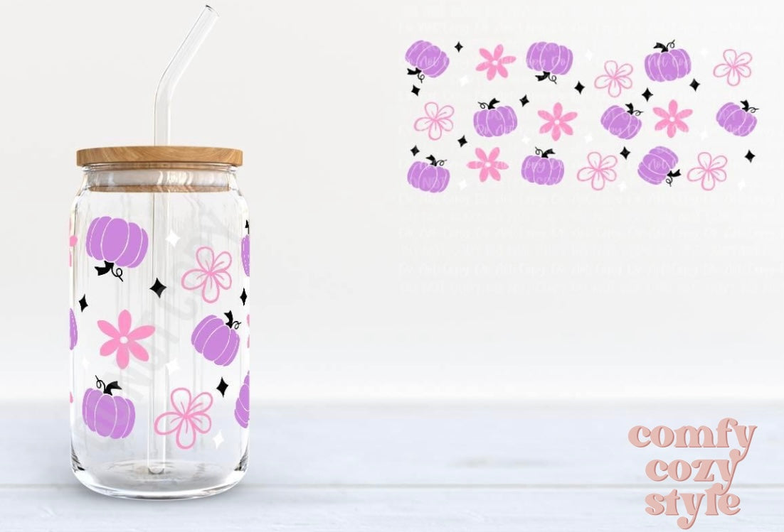 FLORAL PUMPKIN