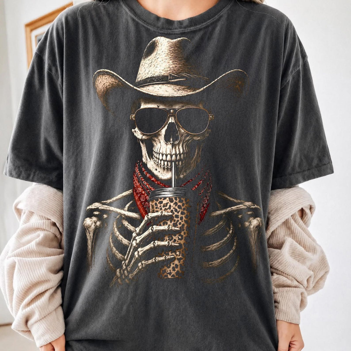ICED COFFEE & SKELLY