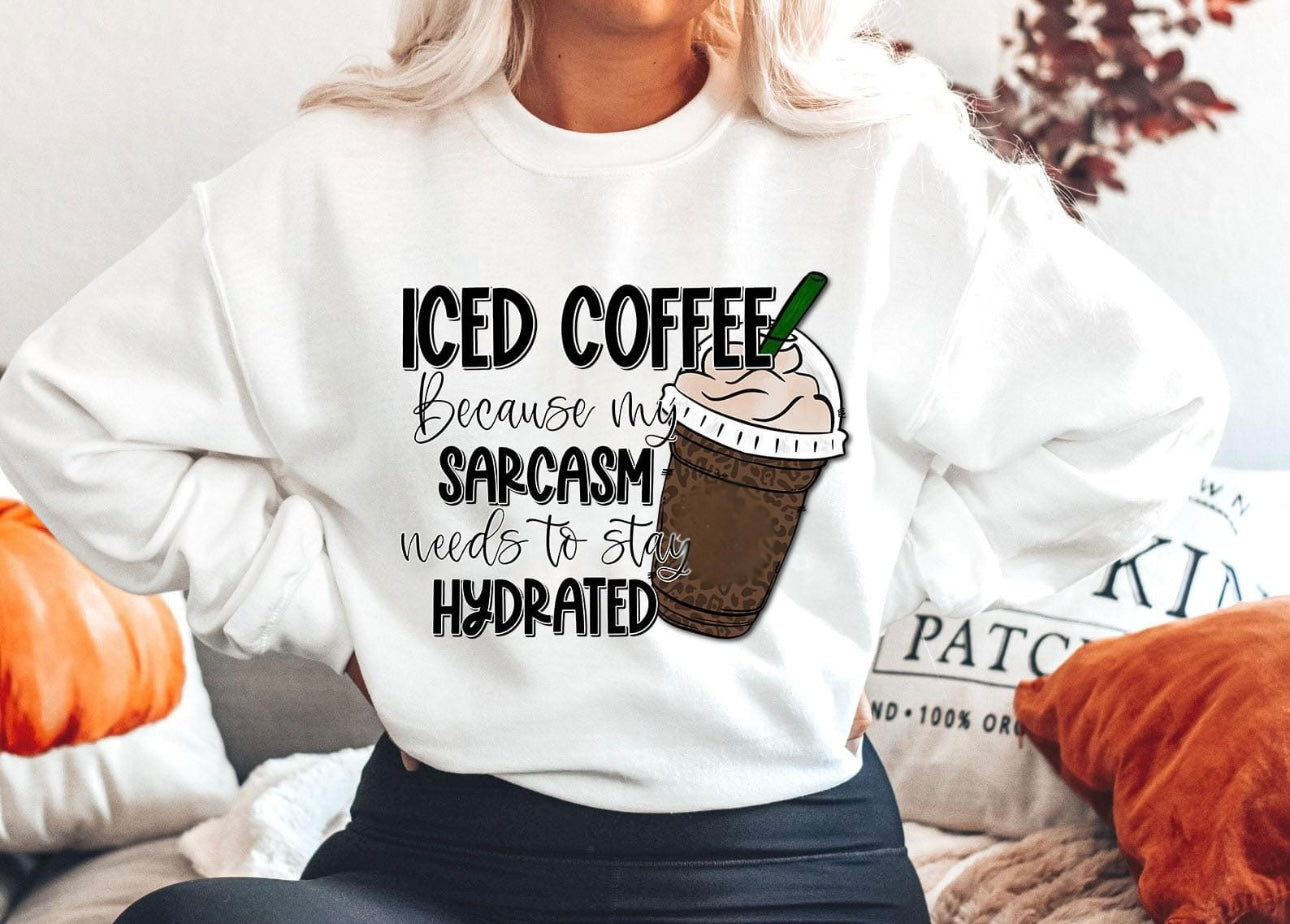 ICED COFFEE AND SARCASM