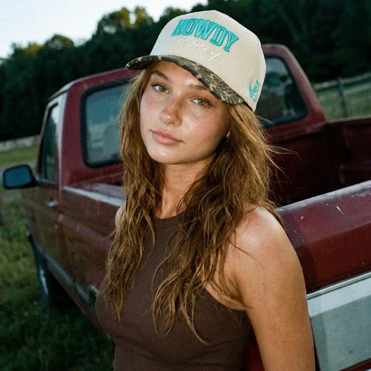 HOWDY HONEY TRUCKER HAT