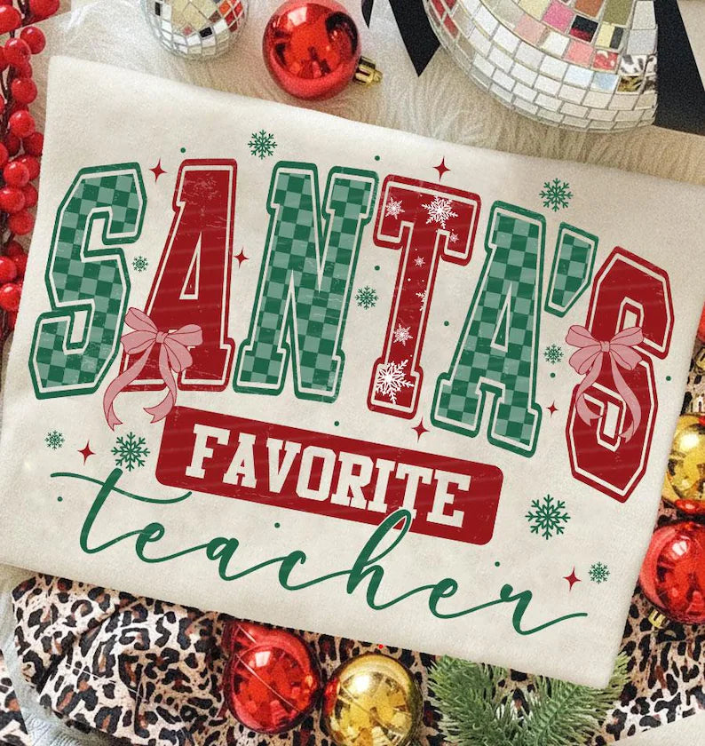 SANTA'S FAVORITE TEACHER