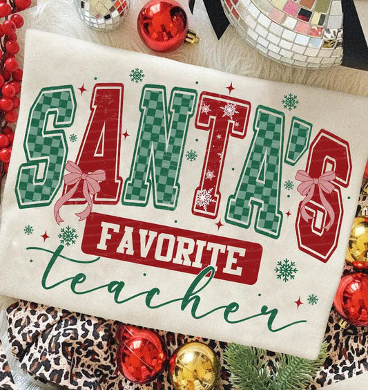 SANTA'S FAVORITE TEACHER