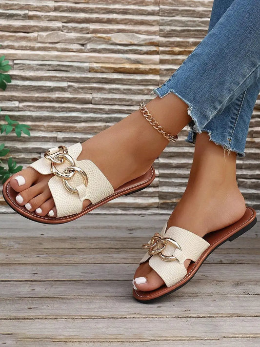SLIP ON SANDALS