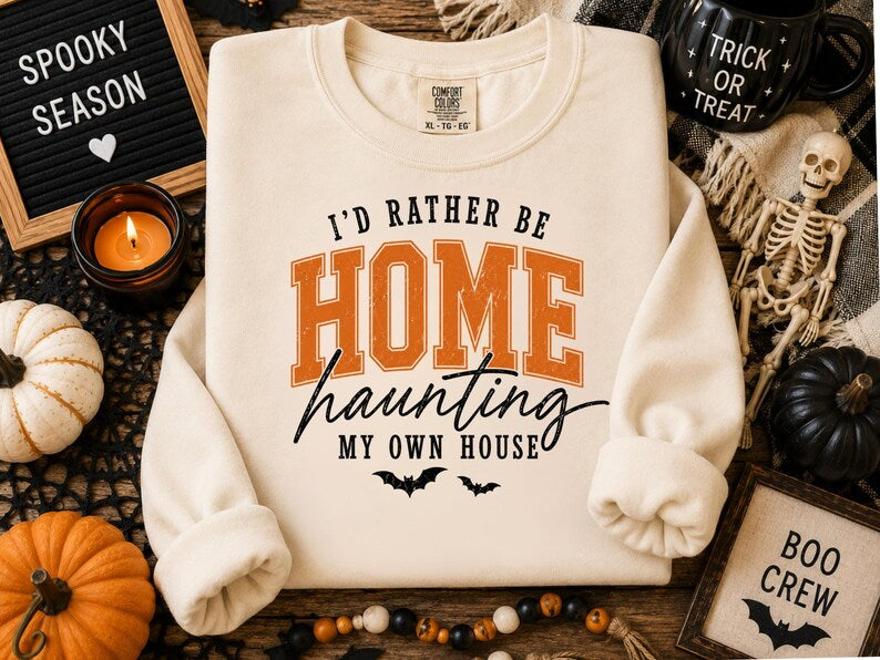 I’D RATHER BE HOME