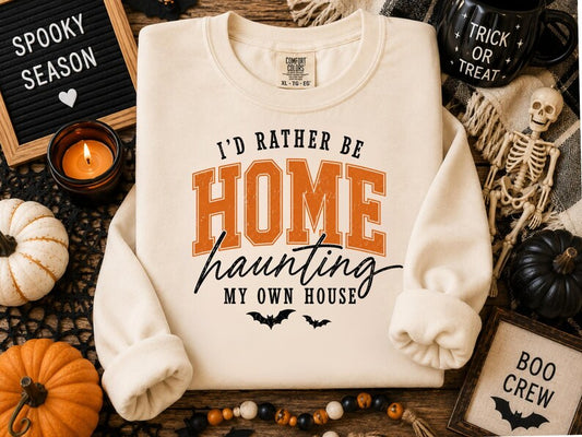 I’D RATHER BE HOME