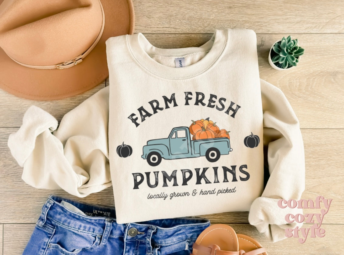 FARM FRESH PUMPKINS (CREAM)