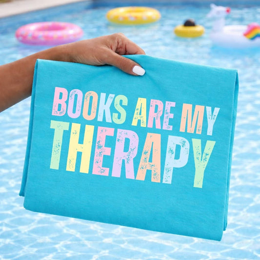BOOKS ARE MY THERAPY