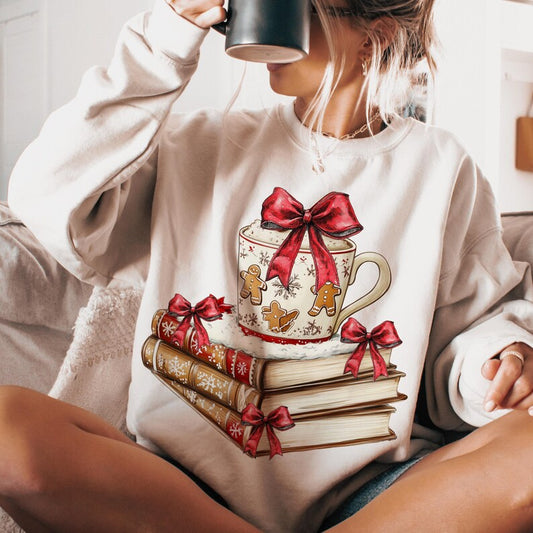 TEA CUP & BOOKS