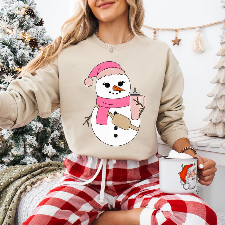 PINK SNOWMAN