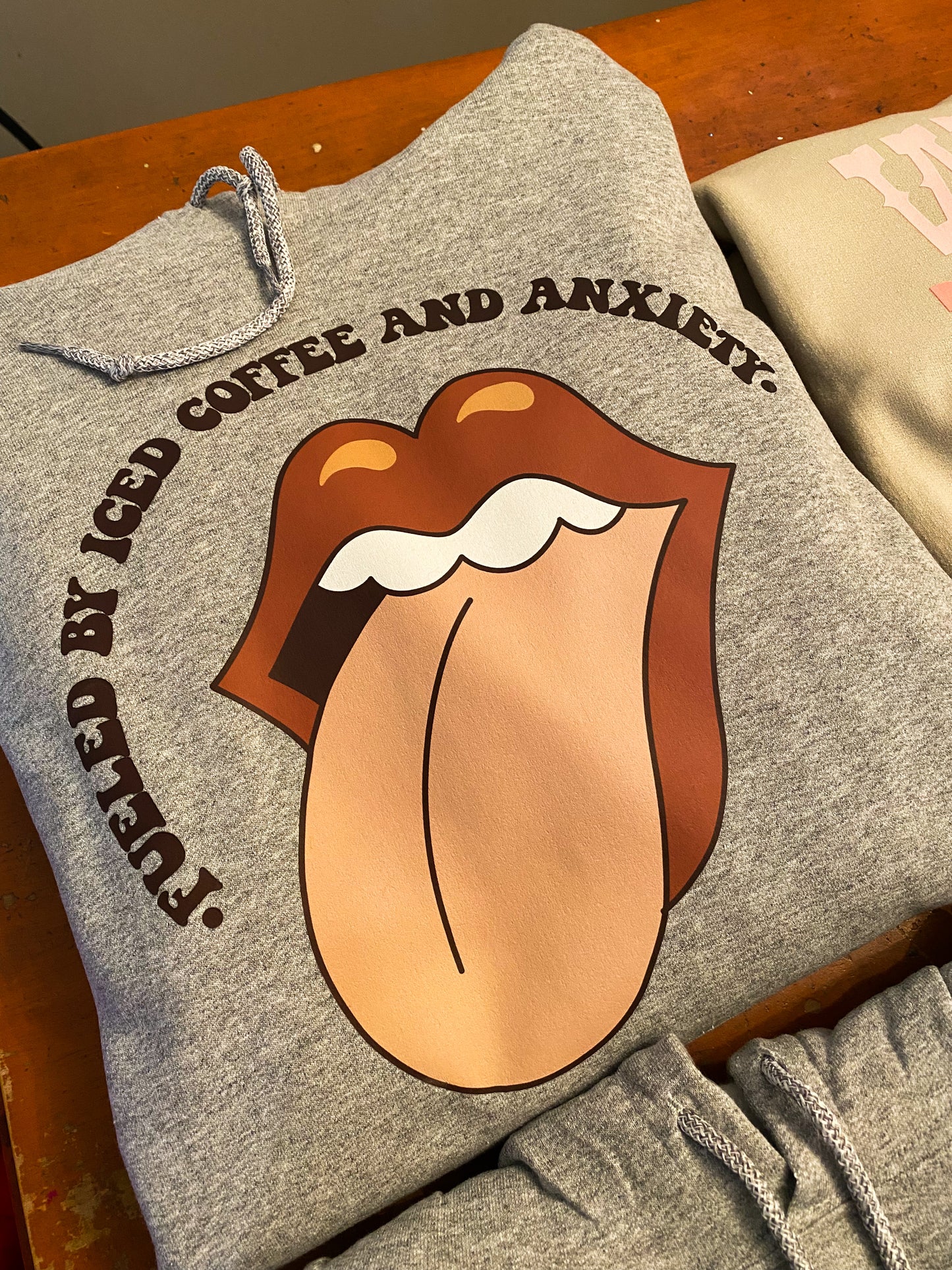 FUELED BY COFFEE AND ANXIETY