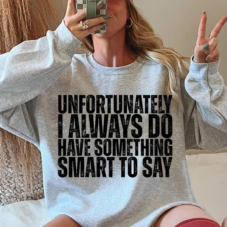SOMETHING SMART TO SAY