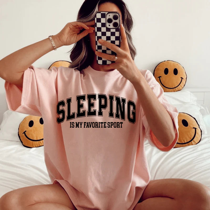 SLEEPING IS MY FAV SPORT