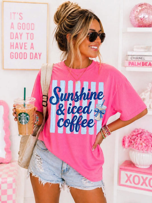 SUNSHINE & ICED COFFEE