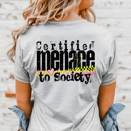 CERTIFIED MENACE