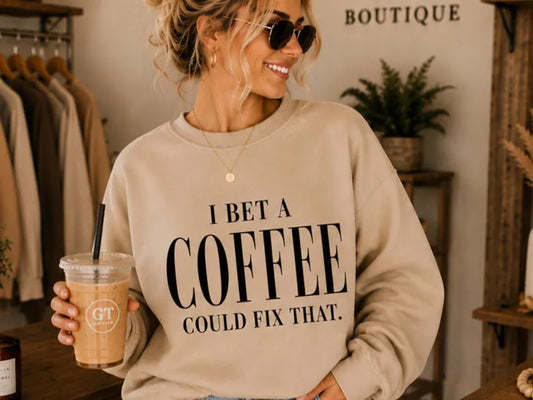 I BET A COFFEE COULD FIX THAT