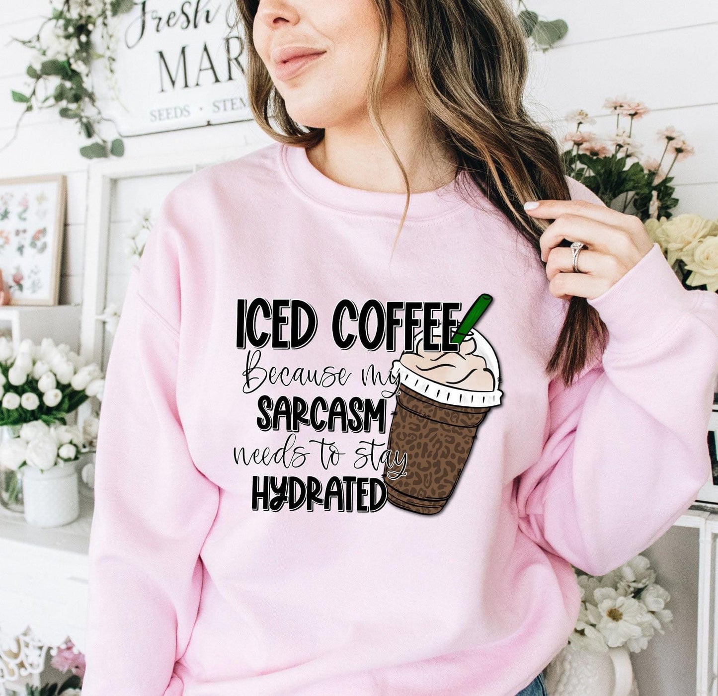 ICED COFFEE AND SARCASM