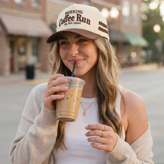 COFFEE RUN TRUCKER HAT