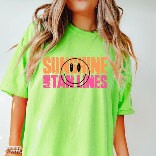 SUNSHINE AND TANLINES