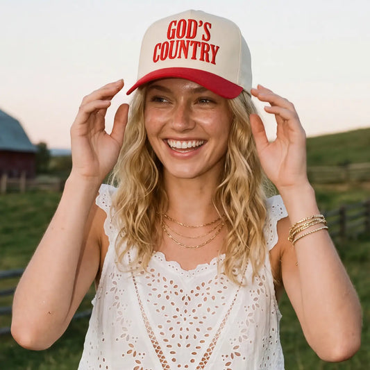 GOD’S COUNTRY TRUCKER HAT