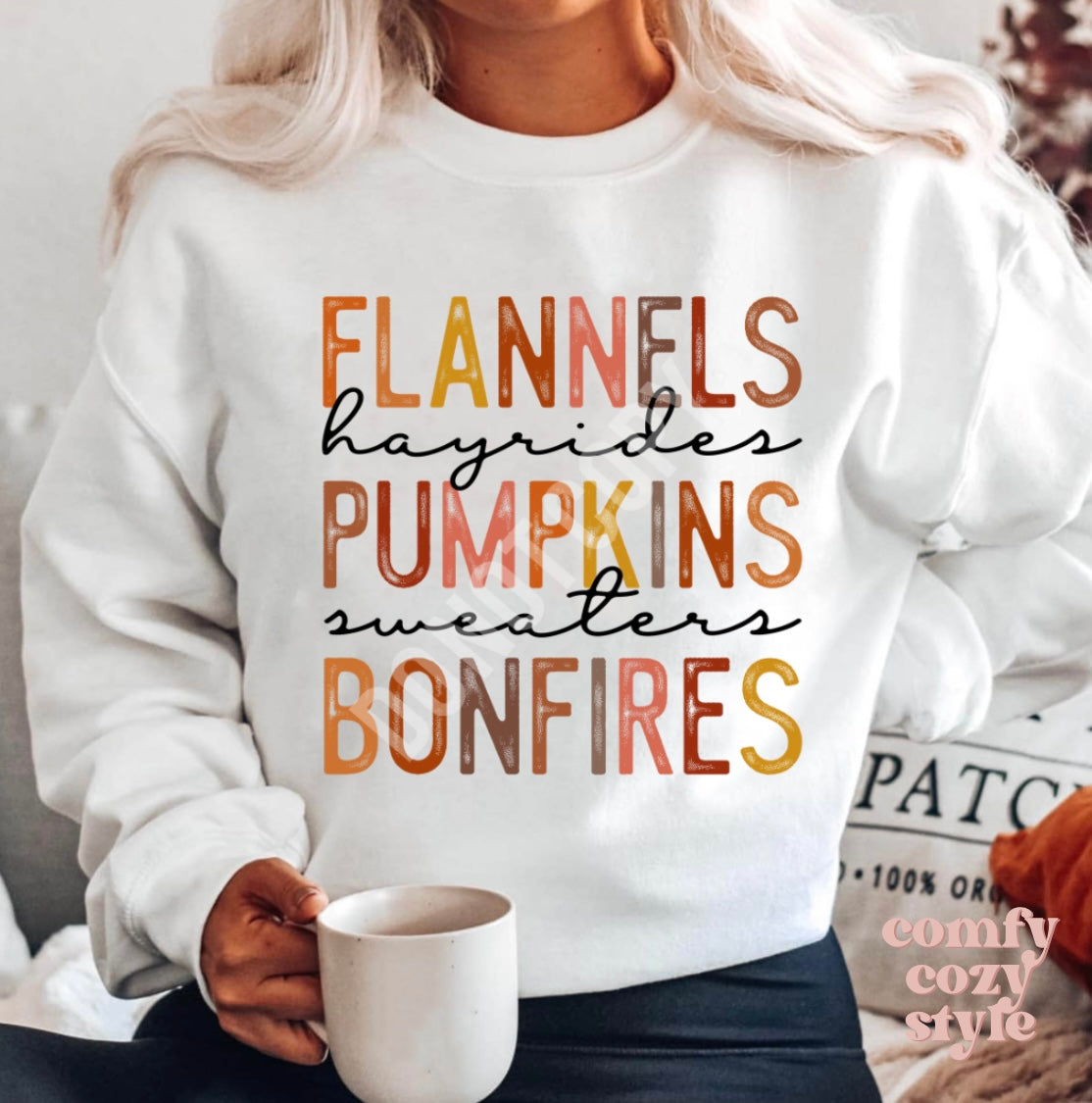 FLANNELS PUMPKINS BONFIRES