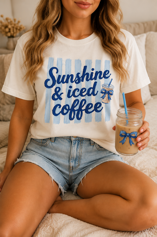 SUNSHINE AND ICED COFFEE