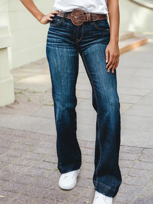 DARK BOOTCUT DENIM
