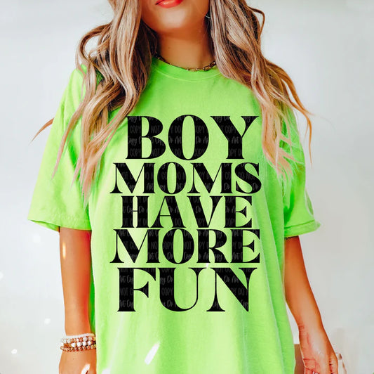 BOY MOMS HAVE MORE FUN
